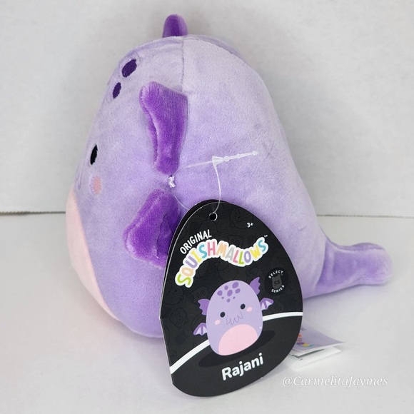 🖤 RAJANI 🐉 Purple Cthulhu Cryptid SELECT SERIES Original Squishmallow Kellytoy - Picture 4 of 9